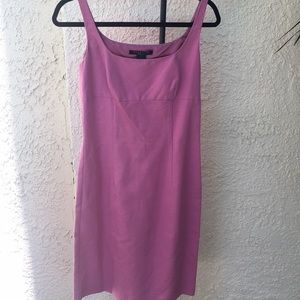 Kenneth Cole Square neck sheath size 6 pink/purple